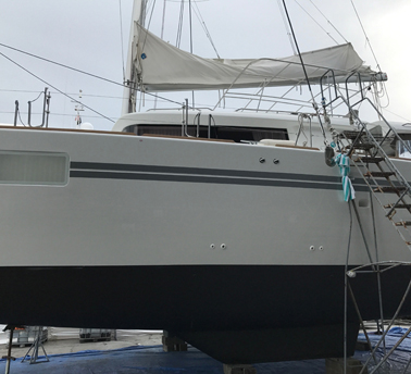 LAGOON 450F Catamaran Haul Out Review