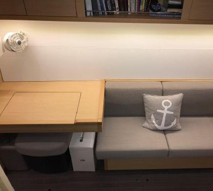 Main Cabin of 450S Lagoon Catamaran Yacht