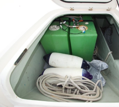 Water Tank of Leopard 46 Catamaran